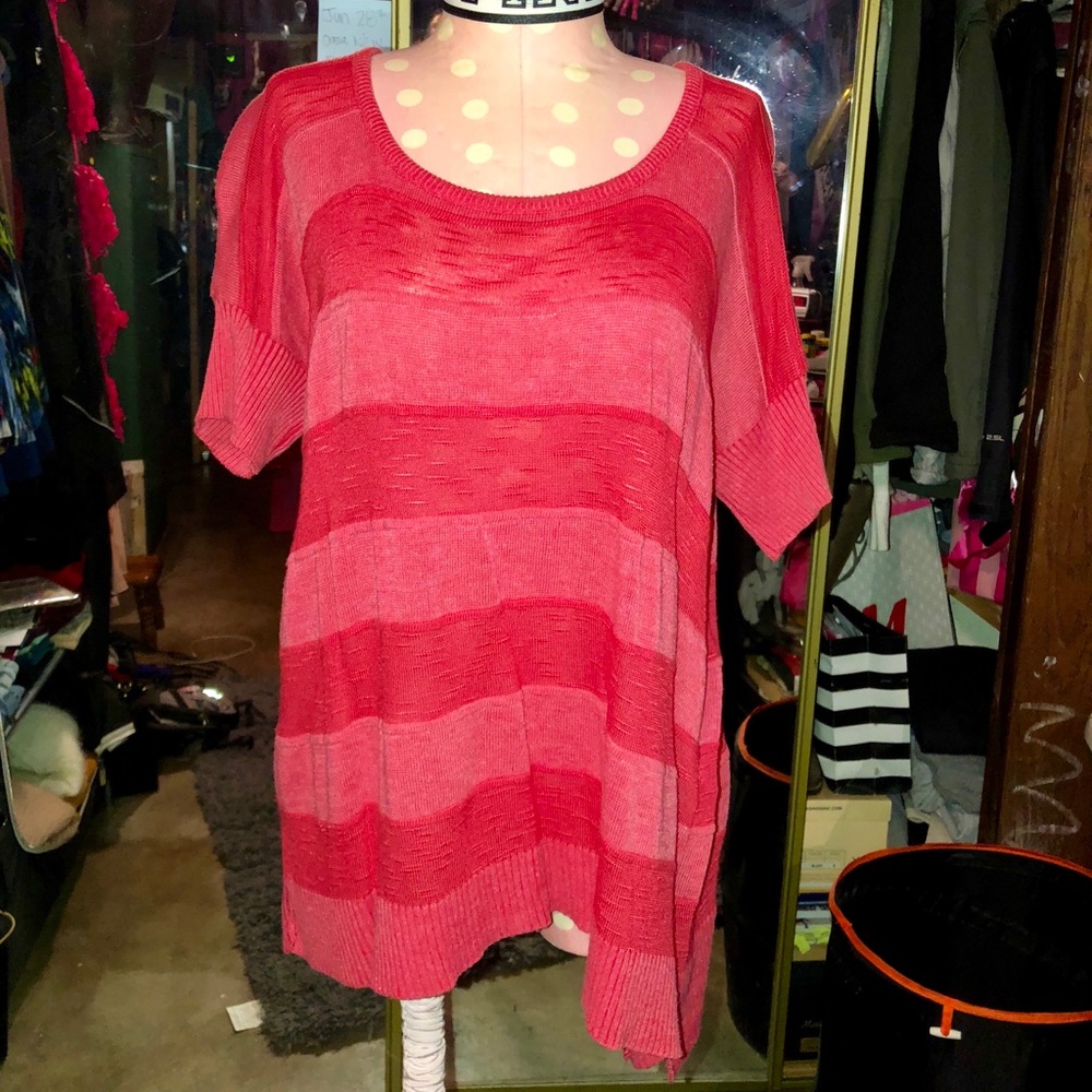 Striped loose fit shirt